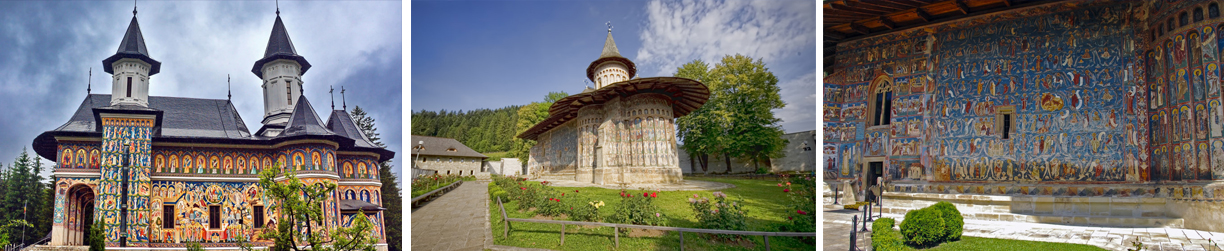 11 Unesco painted monasteries of Bucovina