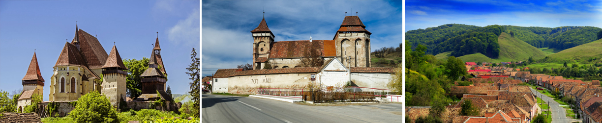 6 unesco fortified churches
