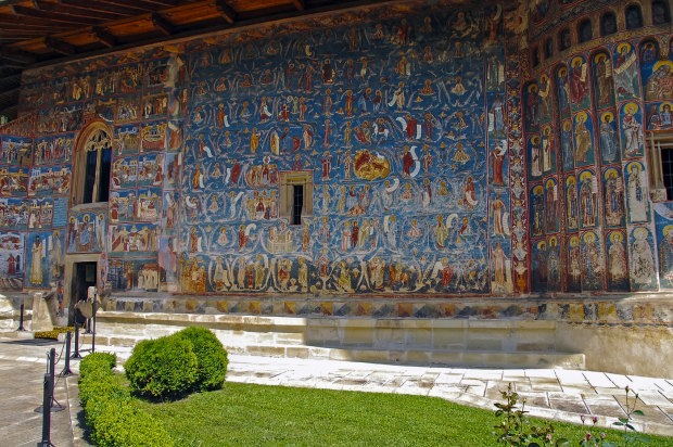 Romania painted churches