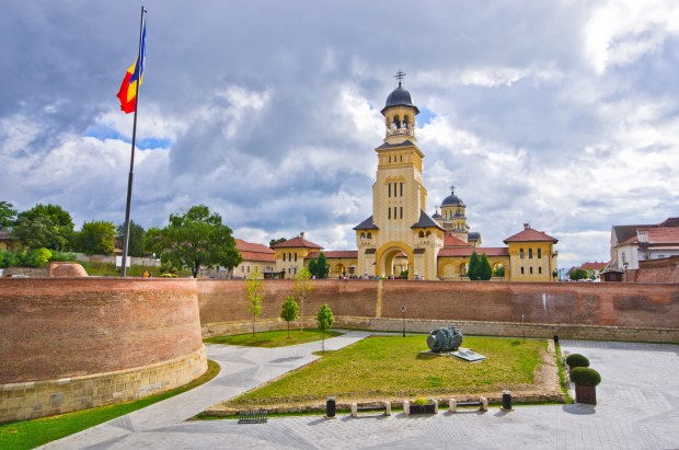 Alba Iulia citadel Transylvania